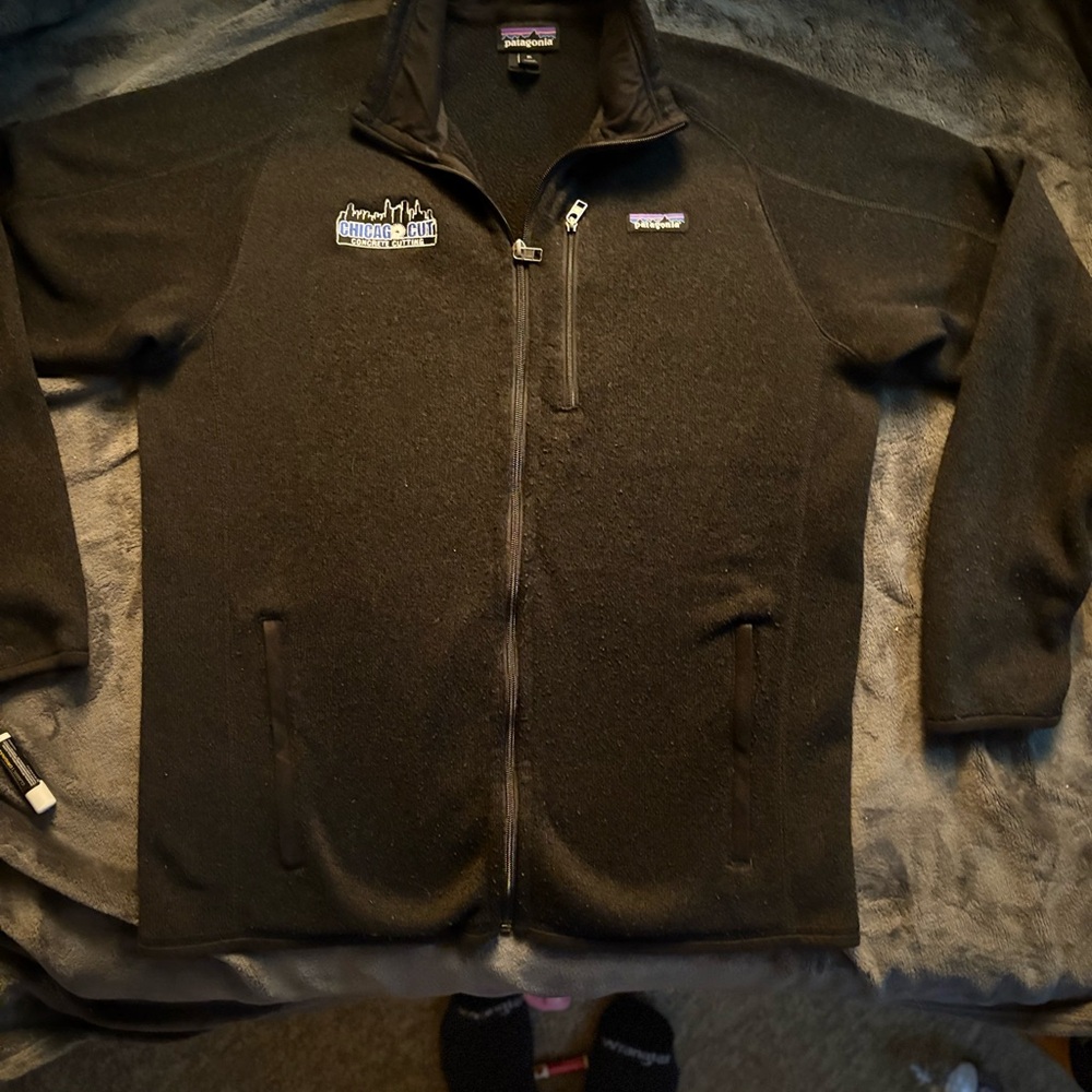 Patagonia Black Fleece Jacket size XL